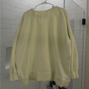 lululemon athletica Men's Light Green Crewneck Sweater